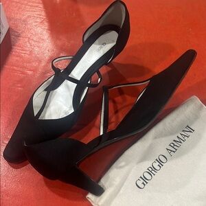 Giorgio Armani Black Women's Shoes